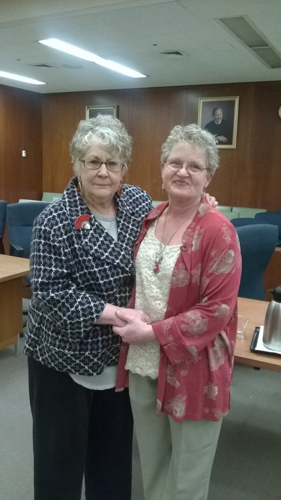 Newlyweds Karen Hastings & Ute Mueller